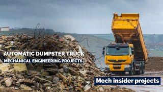 Mechanical projects | Automatic Dumper TOP Covering | Final Year Projects 2023 | Mech insider