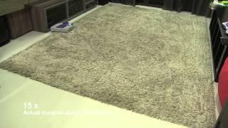 Neato Robotic Vacuum XV-21 cleaning a 1.5" pile carpet