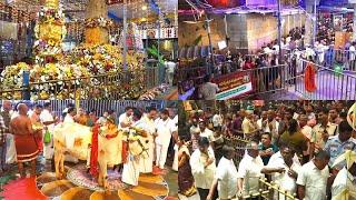 Beautiful Flower Decoration At Srikalahasthi Temple On Eve Of Mahasivaratri