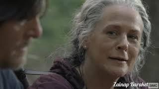 Carol and  Daryl  - Bracelets Scene on 10x01