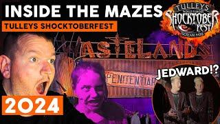 Tulleys Farm Shocktoberfest 2024 Vlog | Press Night | Inside The Mazes