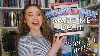 the books that booktube MADE ME BUY️