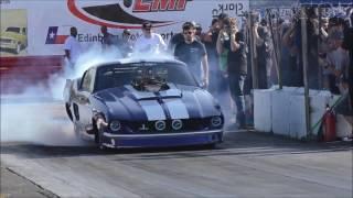 Street Outlaw Kayla Morton vs Blue Angel at the winter meltdown race