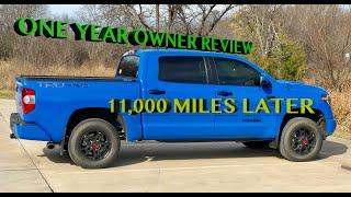 2019 Tundra TRD PRO Owner One year Owner Review