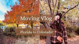 We moved from Florida to Colorado! Moving Vlog| Colorado Fall