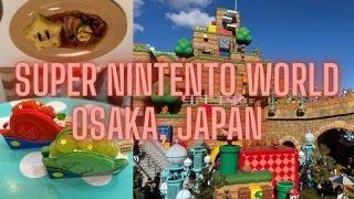 Super Nintendo World, Osaka Japan | Full ride through, park walkthrough, restaurant and food, shops