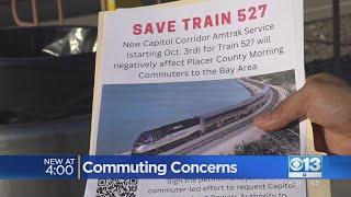 Early morning Placer County super-commuters upset over route change to Bay Area