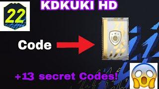 ALL SECRET CODES (CODIGOS SECRETOS) SMOQ GAMES PACK OPENER FOR FUT 22