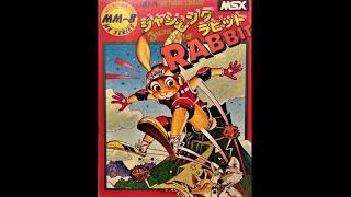 ＭＳＸ『ジャンピングラビット』ＯＰデモ動画