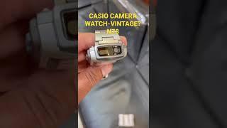 CASIO CAMERA WATCH-VINTAGE? N78 #casio #japan #kuwait #gshock #casiomtp #india