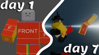 Learning how to Animate in Roblox in Just 7 Days