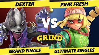 The Grind 309 GRAND FINALS - Dexter (Wolf) Vs. Pink Fresh [L] (Min Min) Smash Ultimate - SSBU