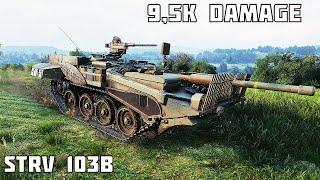 Strv 103B • 9,5,K DAMAGE 5 KILLS • World of Tanks