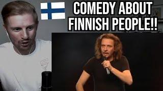 Reaction To Ilari Johansson - Eri kansojen erot (Finnish Comedy)