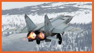 Meet Russia's MiG-25 Foxbat Built to Kill Supersonic Bombers and Spyplanes