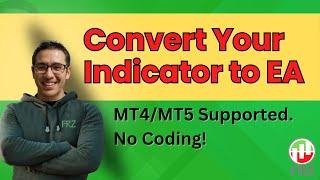 Convert Indicator to EA MT4 & MT5 Free DEMO #indicatortoea #indicatorea