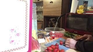 Cooking with Violet Vixen episode 495 middle eastern fruit salad