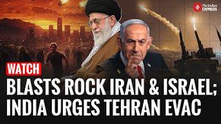 Drone Strikes Shake Iran and Israel as Tehran Prepares Missile Barrage | Iran Israel War | Netanyahu