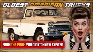 10 Oldest American Trucks From The 1900s You Didn’t Know Existed!