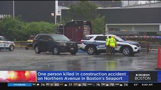 1 dead in construction accident in Boston's Seaport