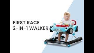 First Race 2-in-1 Baby Walker by Delta Children