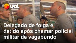 Delegado embriagado é detido após desacatar policial militar no Ceará: 'Vagabundo'; Veja vídeo