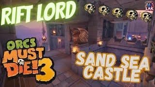 Orcs Must Die! 3 | RIFT LORD | Идеальное прохождение Замок из песка | DLC Решающий Фактор