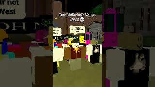 KANYE WEST COEMS  #fyp #netkilrblx #roblox #coems #dahood #trending #viral