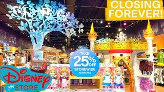 Disney Stores Closing Forever! | Visiting My Local Store One Last Time 8/30/21 | 25% Off Sale