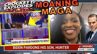 JASMINE CROCKETT  DESTROYS Fox News Hunter Biden Pardon Meltdown