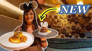 Sanaa MENU UPDATE  Disney World Animal Kingdom Lodge food review 2024