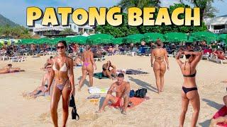 【 4K】Phuket 2023 Patong Beach - Walking Tour Thailand