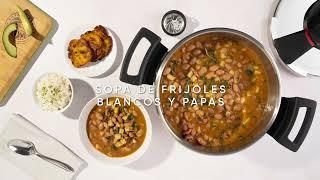 Cómo Preparar una Sopa de Frijoles Blancos y Papas | Una Sopa Reconfortante