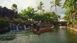 Calming Canoe In Tropical Paradise | 4K