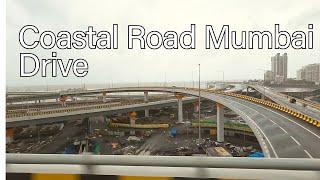 Driving on new Coastal Road of Mumbai | South Mumbai Car Drive #mumbai #coastal