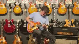 2020 Gibson 60th Anniversary Les Paul V1 1960 R0 Reissue Antiquity Burst with Germino Classic 45