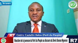 REACTION DE LA JEUNESSE DU PAPE AU DISCOURS DE SASSOU NGUESSO SUR LA CELEBRATION DE LA REPUBLIQUE.