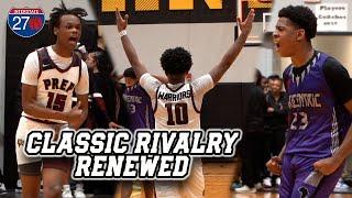 RIVALRY RENEWED in the DISTRICT FINALS? Harvest Prep and Africentric GO AT IT [Full Game Highlights]