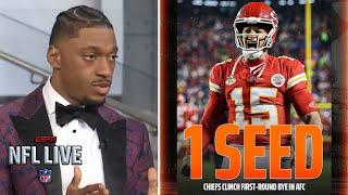 NFL LIVE | "Chiefs are best team in AFC!" - RGIII on Patrick Mahomes throws 3 TD to beat Steelers