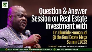 4 Real Estate Investment Mistakes you can Avoid  with Dr. Olumide Emmanuel