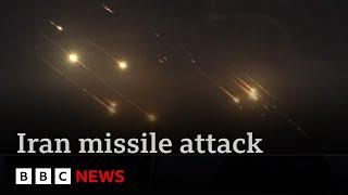 Iran threatens new “crushing attack” on Israel after launching more than 180 missiles  | BBC News