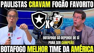 BOTAFOGO X VASCO! FOGÃO VAI COM FORÇA MÁXIMA E PAULISTAS ESTÃO COM MEDO! NOTICIAS DO BOTAFOGO HOJE