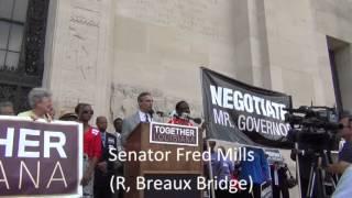 Senator Fred Mills on healthcare for the uninsured