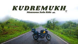 Kudremukh Bike Ride during Monsoon - Meteor 350 | Kudremukh National Park