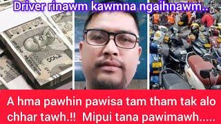 Driver rinawmin nuai 3 chuang bo a ngaih, a peklet dan ngaihnawm. Amah biakna