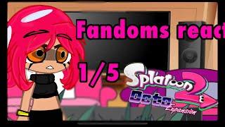 Fandoms REACT 1/5(SPLATOON)read desc for credits