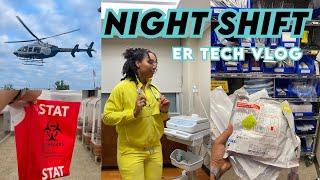 Night Shift in a Trauma Center & Triage Trips for ER Techs!