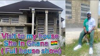 Building in Ghana || Full house and room video . #ghana #building