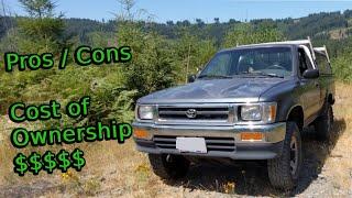 Daily Driving an Old Toyota Pickup, Worth It? 3 Year Cost of Ownership Report