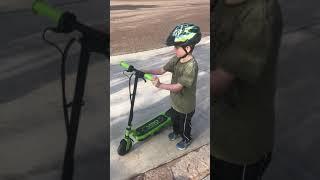 Shea’s electric scooter